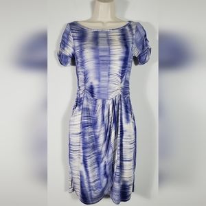 Anthropologie Weston Wear Gathered Hemlock Dress Size Extra Small